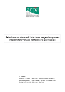 Impianti fotovoltaici - misure - Arpae Emilia