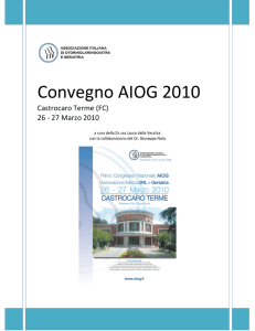 Convegno AIOG 2010