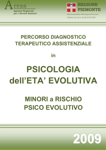 PDTA Psicologia dell`Età Evolutiva