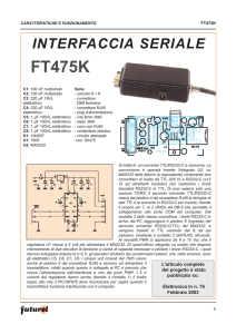 FT475K - Futura Elettronica