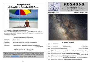 pegasus - Gruppo Astrofili Forlivesi