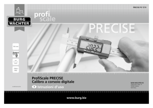 ProfiScale PRECISE Calibro a corsoio digitale