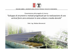 Presentazione progetto Benvenuti