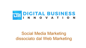 Social Media Marketing PDF - Digital Business Innovation Srl