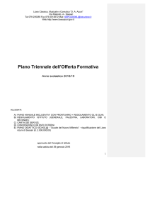 Piano triennale offerta formativa