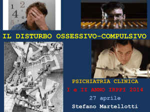 IL DISTURBO OSSESSIVO-COMPULSIVO. Psichiatria clinica, 2014
