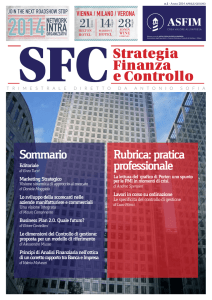 SFCStrategia Finanza e Controllo - Studio Maggiolo Pedini Associati
