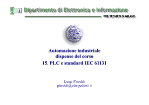 15 - PLC e Standard IEC 61131