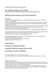 Ministero dell`Università e della Ricerca ACCADEMIA DI BELLE