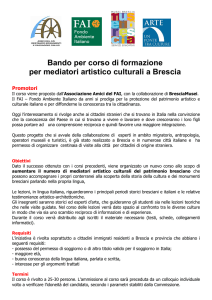 Bando corso 2016-17 Brescia