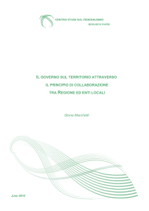 Dowload pdf - Centro Studi sul Federalismo