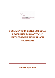 documento di consenso sulle procedure diagnostiche