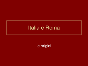 Roma conquista del`Italia