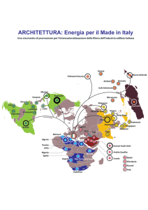 ARCHITETTURA: Energia per il Made in Italy
