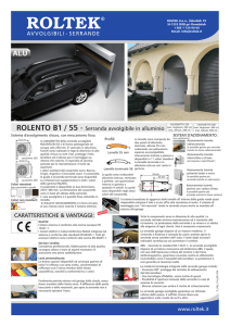 ROLENTO B1 / 55 - Serranda avvolgibile in alluminio