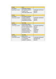 CLASSI 5B 5C Presidente MARZAROLI FRANCO Commissari