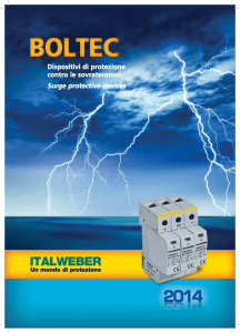 Dispositivi di protezione contro le sovratensioni Surge protective
