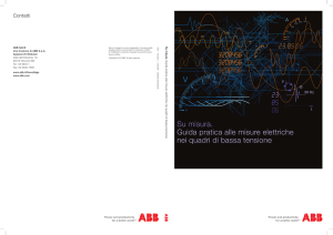Su misura. Guida pratica alle misure elettriche nei quadri di bassa
