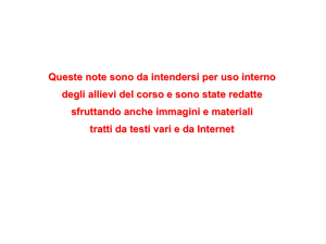 Terminologia e definizioni generali