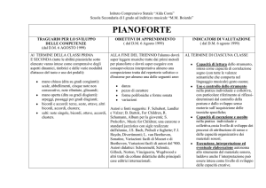Programma pianoforte - Comune di Ferrara