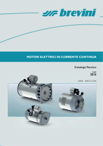 motori elettrici in corrente continua