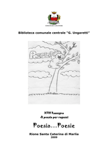 Poesia…Poesie - Comune di Capannori