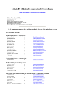 Istituto Di Chimica Farmaceutica E Tossicologica