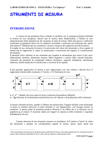 STRUMENTI DI MISURA