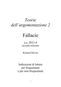 Fallacie dispensa - Università degli studi di Bergamo