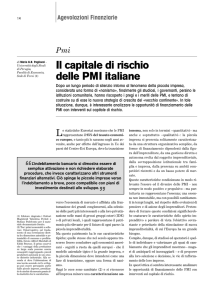 Il capitale di rischio delle PMI italiane
