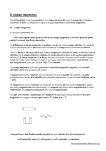 Il campo magnetico