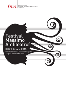 Edizione 2015 - Festival Amfiteatrof