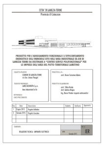 TAV IER RELAZIONE TECNICA IMPIANTO ELETTRICO