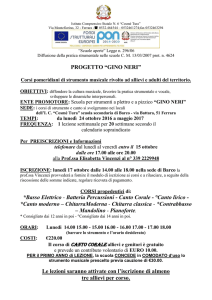 PROGETTO “GINO NERI” - Comune di Ferrara