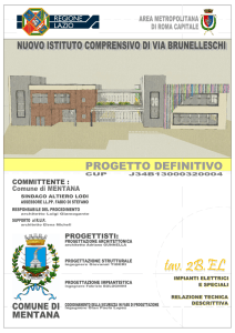 TAV 02B.EL) RELAZIONE TECNICA DESCRITTIVA IMP. ELETTRICI