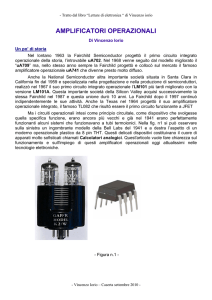 Amplificatori operazionali