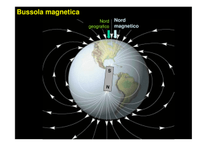 Bussola magnetica - Dipartimento di Biologia