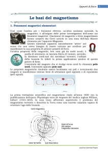 magnetismo_2010_1 - Liceo Classico Scientifico XXV Aprile