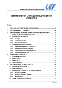 Utilizzo del sistema