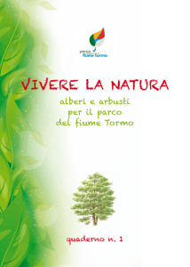 Vivere la natura-Alberi e arbusti per il parco del