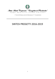 Progetti 2016 - E. da Piandimeleto