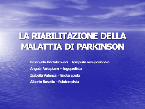 riabilitazione - APM Parkinson Lombardia