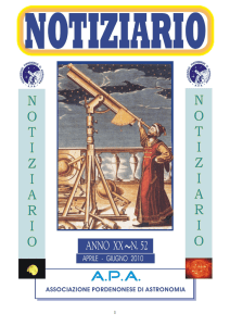 numero 52 - Associazione Pordenonese di Astronomia