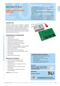 MCM2T/EV - Circuiti e sistemi trifasi
