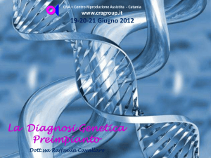 Diagnosi Genetica Preimpianto - CRA Centro Riproduzione Assistita