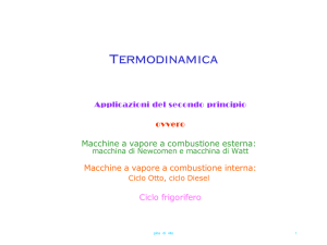 Termodinamica - area di lavoro della prof.ssa Di Vito