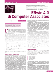 ERwin 4.0 di Computer Associates