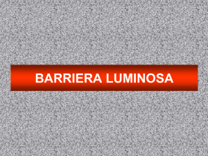 CIRCUITO BARRIERA LUMINOSA