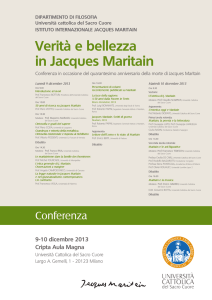 Programma del convegno - Università Cattolica del Sacro Cuore