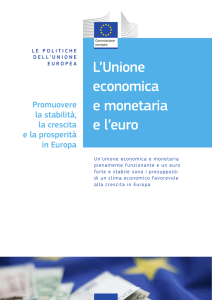 Euro, unione economica e monetaria